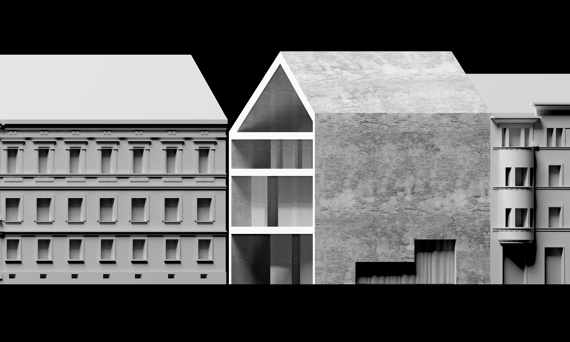 About buildings and fools. ALUARTFORUM - Galería en la Academia de Arte de Zagreb. Zagreb (2014) arquitecto Francisco Jorquera